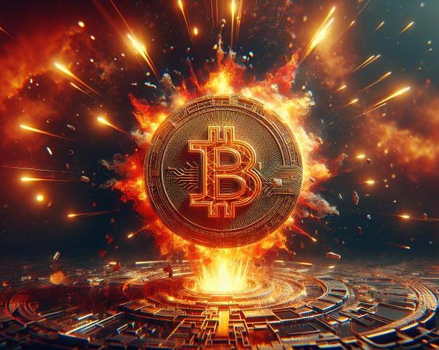 Биткоин развернулся и взлетел почти до $62 000