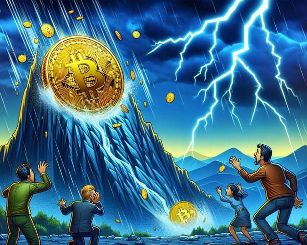От $74 000 не осталось и следа. Биткоин провалился к $57 000 и продолжает падать