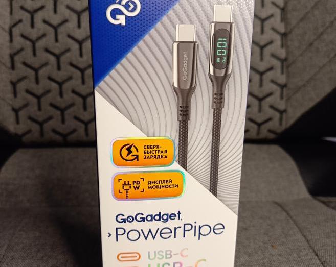 Обзор кабеля GoGadget CB002: дисплей и мощность до 100Вт